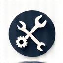 Wrench and gear icon
